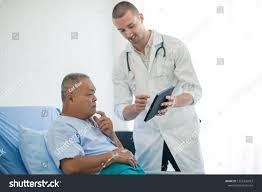 Health Care Or Medical Concept A Doctor Explain Or Report Health Check Result Or Health Condition To A Senior Patient In Pat Health Check Medical Health Care