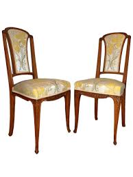 Includes key artists, movement definition, themes and concepts, and related ideas. Louis Majorelle Paire De Chaises Art Nouveau Modele Aubepine Xxe Siecle N 67382