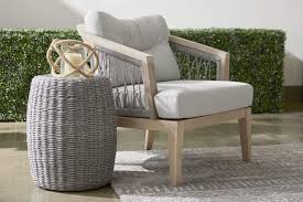 Woven Web Outdoor Club Chair In 2020 Club Chairs Outdoor Accent Table Shop Chair