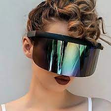 Oversize rimless block shield sunnies. Outdoor Visor Sunglasses Mirror Big Box Cycling Sport Glasses Personalized Sunglasses Windproof Goggles Uv Mask Sun Glasses Cycling Eyewear Aliexpress