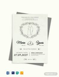 In this tutorial we are going to learn design desi indian style wedding invitaion card in photoshop. Wedding Invitation Template 458 Word Pdf Psd Jpg Indesign Format Download Free Premium Templates