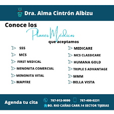 Profile for Dra. Alma J. Cintrón Albizu