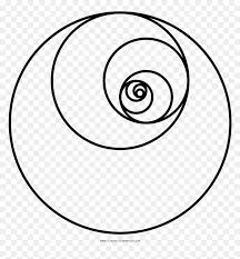 See more ideas about coloring pages, mandala coloring, colouring pages. Fibonacci Circles Coloring Page Line Art Hd Png Download Vhv