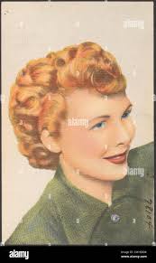 Woman 1920s profile immagini e fotografie stock ad alta risoluzione