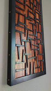Wood Wall Art Wood And Metal Wall Art Sculpture Welded Etsy Wall Sculpture Art Wood Wall Wood Wall Art