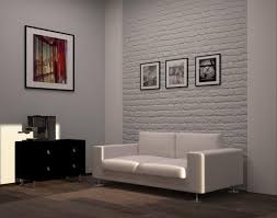 33 Modern Interior Design Ideas Emphasizing White Brick Walls Brick Wall Living Room White Brick Wall Living Room White Walls Living Room