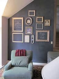 I created the picture frame gallery wall at the top of my foyer steps a while ago. 25 Trendy Ways To Use Empty Frames In Home Decor Digsdigs
