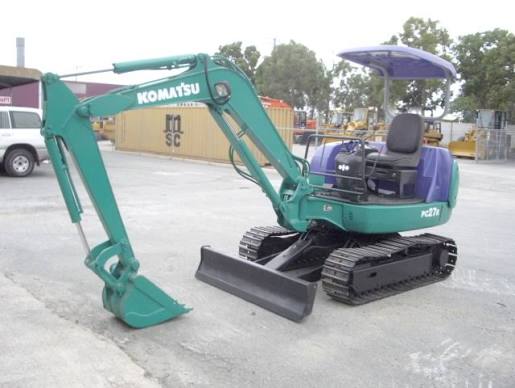 Komatsu PC27R-8 Mini Excavator