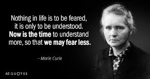 Marie curie's work on radioactivity made her the first woman to win a nobel prize. Top 25 Quotes By Marie Curie Of 52 A Z Quotes