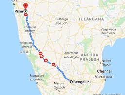 Bangalore To Kolhapur Distance By Road Bangalore To Pune By Road - Distance, Time And Useful Travel Information