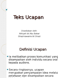 Ucapan