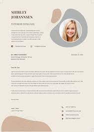 It should highlight all your special abilities relevant to the field and your educational background and professional work experience. Interior Designer Cover Letter Template Word To Download