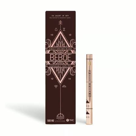 Sweet Dreams | Beboe | .5g Disposable - 0.5g | Vaporizers | Beboe | Jersey  Roots Dispensary | 1433 Union Valley Road West Milford, NJ 07480