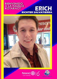 Queremos darle la Bienvenida a nuestro nuevo integrante de la familia del  Club Rotaract Yacuiba al socio Erich Richter, estamos contentos de que  emprendas este camino con nosotros y estés listo para