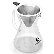 Kaffeebereiter Pour Over Medium Standard Kaffeekanne Mit Dauerfilter Aus Edelstahl Dripper Zum Aufbruhen Des Kaffeebereiter Filterkaffeemaschine Kaffee