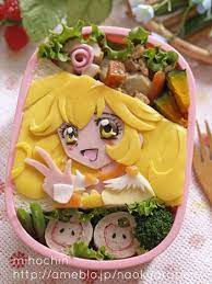 スマイルプリキュア キュアピース弁当 なおちゃんのキャラ弁 キャラスイーツ japanese food bento japanese food art bento recipes