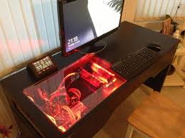 gary w has battlejuice built into a desk crazy setup saturday sunday tag battlefield with a picture of your r bureau pour gamer bureau de jeu gaming desk