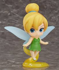 Nendoroid Tinker Bell Do Filme Popular De Disney Peter Pan Vem Um Nendoroid Tinker Bell Ela Vem Com Duas Pla Disney Fadas Bonecos Disney Bonecos De Biscuit