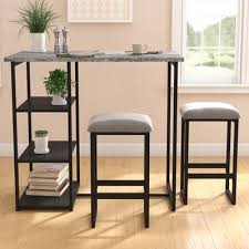 Gardiner 3 Piece Pub Table Set Pub Table Sets Pub Table Pub Set