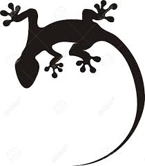 Black And White Leopard Gecko Clipart Gecko Tattoo Royalty Free Cliparts Vectors And Stock Illustration Image 16799219 Gecko Tattoo Animal Silhouette Gecko