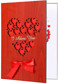 Birthdays are a very special time for celebrating friends and loved ones. Amazon Com Nuobesty Handmade Wood Love Greeting Cards I Love You Card For Birthday Anniversary Mother S Day Valentine S Day Best Gifts For Wife Husband Girl Friend Boy Friend Mother Father Office