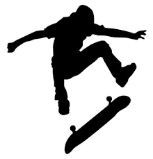 The ollie sits in the middle of skateboard matrix to the top tricks. Skater Wall Decal Imagenes Graffiti Skate Dibujo Dibujos Siluetas