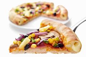 ¾ cup cooked ham, sliced into cubes; Did Pizza Hut Really Invent The Stuffed Crust Pizza Bloomberg