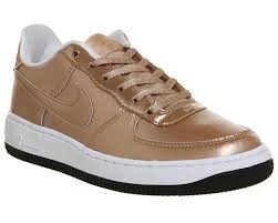 Nike Air Force 1 Metallic Rose Gold Junior Nike Air Nike Air Force Nike