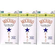 Rice starch is mainly composed of amylose and amylopectin. Buy Mochiko Sweet Rice Flour Pack Of 3 Online In Germany B00g6kgxae