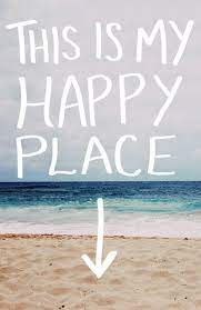 My Happy Place Is Fillintheblank Findhappy Emmamildon Beach Quotes I Love The Beach Beach