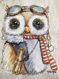 Cross stitch kits, awesocrafts the owl in a hat animals easy patterns cross stitching embroidery kit supplies christmas gifts, stamped or counted (owl, stamped) 3.7 out of 5 stars 5 $7.49 $ 7. Pin On Cross Stitch