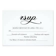 Elegant Typography Rsvp Card Script Response Card Invitations Personalize Custom Special Event Invitation Ide With Images Response Cards Wedding Response Cards Rsvp Card