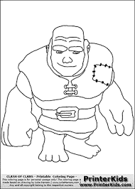 Free printable clash royale coloring pages for kids. Clash Of Clans Troops Coloring Pages