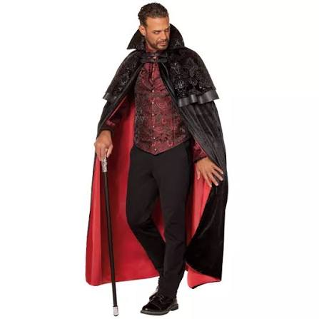 Deluxe Velvet Vampire Cape