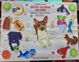 2018 Trader Joe S Dog Advent Calendar Available Now Hello Subscription Dog Advent Calendar Trader Joes Sweet Potato Dog Treats