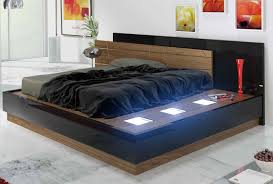 This platform bed has a modular design, surrounded by various storage spaces. Leather Platform Bed With Storage Ideas On Foter