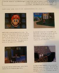 I didn't know you could hold r to keep mario's face contorted (caps) super mario 64 nintendo 64. Supper Mario Broth Pre Release Press Packet For Super Mario 64