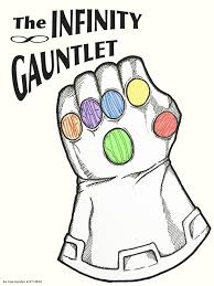 A Look See At The Infinity Gauntlet Coloring Pages Infinity Drawings Name Coloring Pages