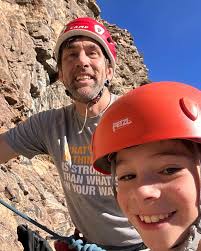Fun times roping up my friend, Graham, and his two kids, Otis and Owen.  They are only 10 years old and already lead climbing! We tackled some  backyard classics in Clear Creek