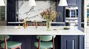 Kitchen countertops play a very important part in enhancing the kitchen décor as well as storage. Kitchen Countertop Ideas Worktops In Marble Granite Stone Homes Gardens