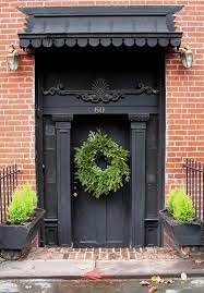 The Wreaths Of Brooklyn A Neighborhood Tour Gardenista Doors Door Awnings Beautiful Doors