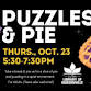 Puzzles & Pie at Gary Byker Library of Hudsonville event image