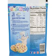 :(hopefully they will stop making them.but read every label from them.it was one of the first couple of ingredients. Pillsbury Funfetti Cookie Mix 16 Oz At Menards