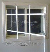 Quick Release Window Bars Hinged Window Security Windows Window Bars