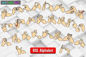 · asl alphabet consists of 26 handshapes, one corresponding to each . Bsl Abcs Tan Alphabet British Sign Language Svg Cut Files 1381452 Svgs Design Bundles