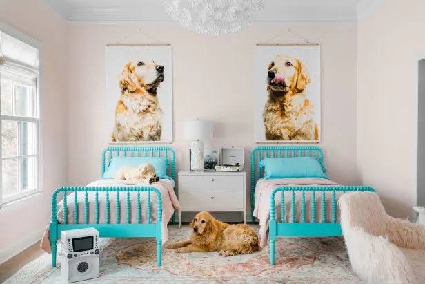 A Colorful Dog-Inspired Kids' Room | HGTV