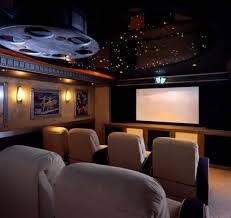 Posters and film cells (with real 35mm film!) let you decorate with hollywood icons of yesterday. 26 Home Theaters You Wish You Owned