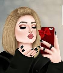 Pin By Lovely Lovely On Tattoos Wallpaper Girly M Instagram Cute Girl Wallpaper Beautiful Girl Drawing