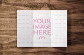 Download 3 Fold Brochure Mockup Generator Mediamodifier