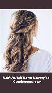 Half Up Half Down Hairstyles Cutehostess Com An Immersive Guide By Cute Hostess